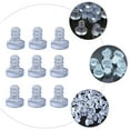 thumbnail image 2 of 100pcs Table Bumpers Stem Bumpers Embedded Bumpers for Cabinet Doors, 2 of 6