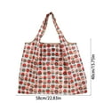 thumbnail image 3 of hengsof Foldable Shopping Bag for Groceries, Large Capacity Portable Tote Bag for Travel Waterproof Reusable Bags for Supermarket Picnic Beach, 3 of 7