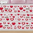 thumbnail image 6 of 88Pcs Valentine's Day Red Heart Window Decals, Removable Self-Adhesive Decor, Love Heart Wall Stickers Valentines Decor, Valentine's Day Red Heart Decals for Bedroom Wedding Anniversary, 6 of 7