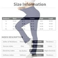 thumbnail image 2 of Domuza Womens Yoga Pants High Waisted Flare Leggings Bootcut Lounge Workout Bell Bottom Trousers Army Green S, 2 of 3