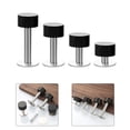 thumbnail image 3 of Stainless Steel Punch-Free Door Stopper Silent Sticker Holders Self Adhesive Wall Protectors Floor Mounted Nail-Free Doorstop (40mm high), 3 of 9