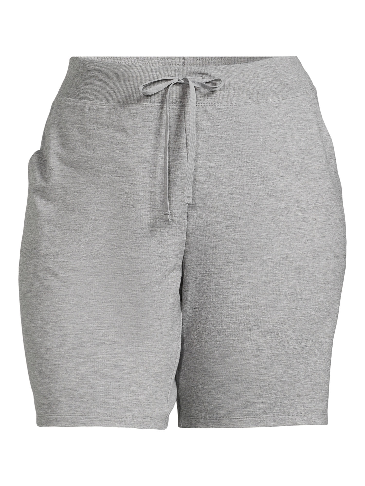 Athletic Works Women's and Women's Plus French Terry Bermuda Shorts, Sizes XS-4X