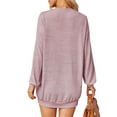 thumbnail image 2 of Hanerdun Women Cardigan Sweaters Female Long Sleeve Button-Down Cardigan Pink L, 2 of 5