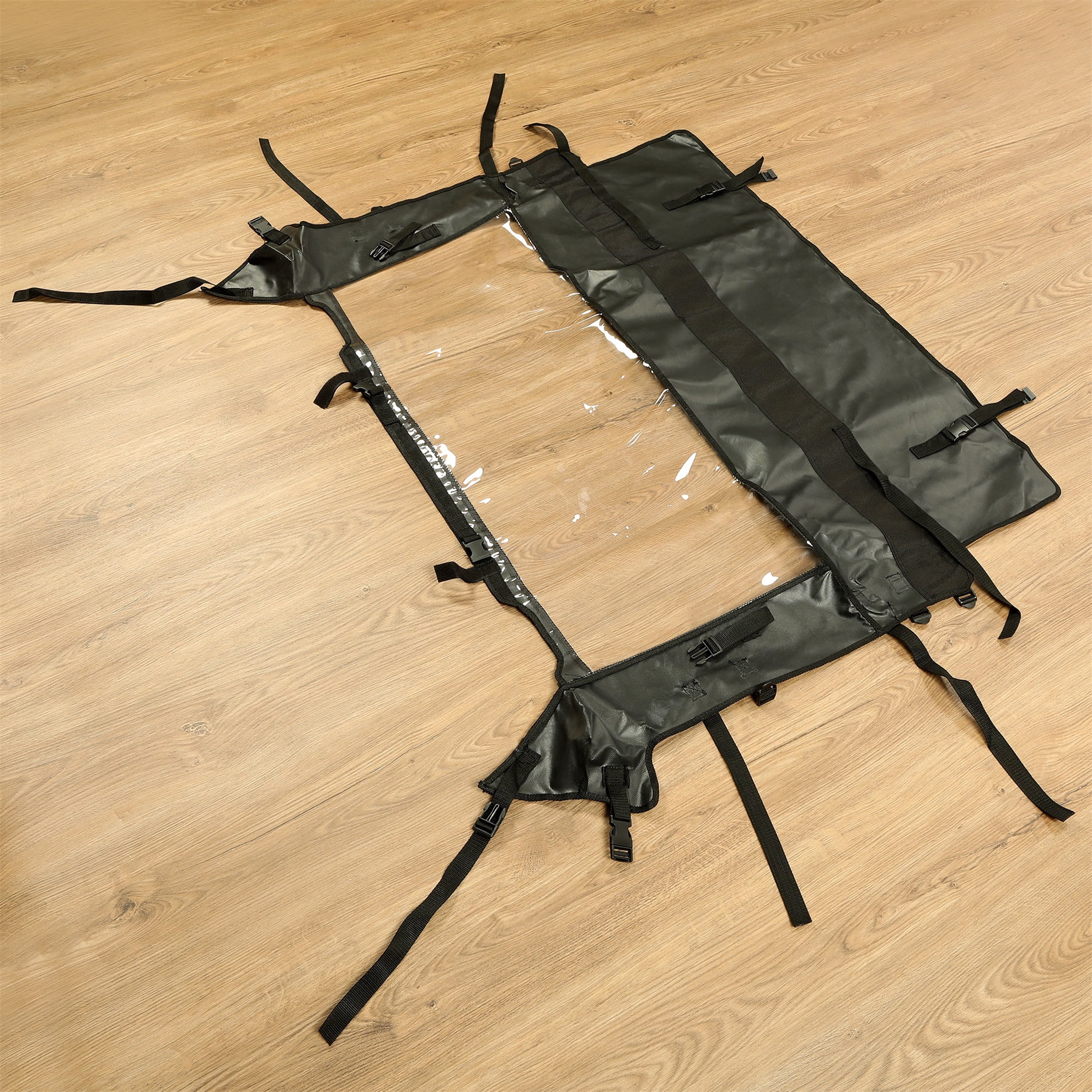 Kojem Rear Clear Windshield Compatible with  Polaris RZR 900 S 1000 XP 4 Turbo Trail EPS 2014-2021 UTV