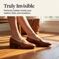 thumbnail image 5 of 10 Pairs Women's No Show Invisible Liner Socks, Thin Nylon Non Slip Low Cut Footies, Soft Silk Hidden Socks for Flats Loafers Dress Shoes, 5 of 7
