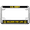 Chrome, variant on [Officially Licensed Product] - Motorcycle Metal License Plate Frame with U.S. Army Soldier for Life Design - Black