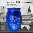 thumbnail image 3 of Urna crematoria YmBest de 1,6 L con collar para cenizas humanas, 3 of 8