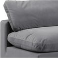 thumbnail image 5 of Meridian Furniture Comfy Grey Velvet 4-Pc. Modular Sofa, 5 of 10