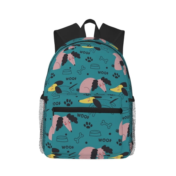 Disketp Dachshund Dog Mochila Ligera Clásica con Múltiples Bolsillos, Mochila Casual para Hombre y Mujer, Ideal para Escuela, Trabajo y Viajes