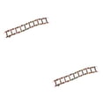 thumbnail image 1 of Greeniant Mascota pájaro loro juguete escalera de puente columpios escaleras colgantes 80 cm 2piezas, 1 of 6