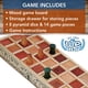 thumbnail image 4 of Juego de mesa WE Games Senet Ancient Egyptian para niños/adultos, 4 of 6