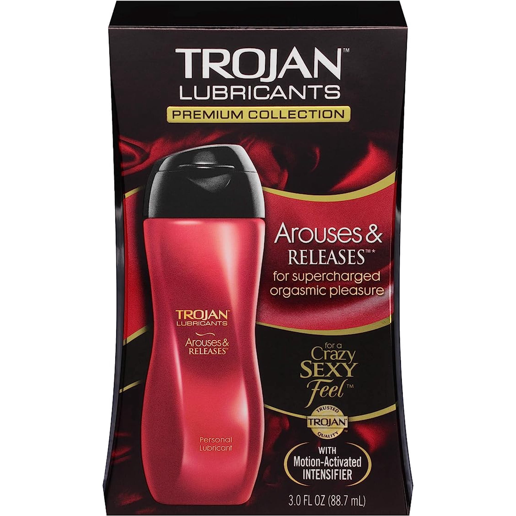 Trojan Lubricants Arouses & Releases Personal with Intensifier 3.0 fl oz *EN