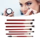 thumbnail image 5 of Juego De Brochas Cosméticas Para Sombra De Ojos, Brochas De Maquillaje De Ojos De Fibra Artificial Súper Suaves Hechas A Mano Con De Madera Para Uso Individual, 5 of 8