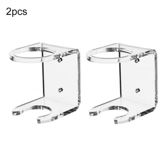2Pcs Acrylic Baseball Bat Wall Mount Holder For Home And Office Display