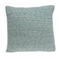 thumbnail image 2 of 20" x 7" x 20" Transitional Blue Cotton Pillow Cover With Down Insert, 2 of 4