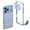 Blue, variant on Lunvic Metal Bumper Case for iPhone 18 Pro Max, Breathable Heat Dissipation Frame with Corner Buckle Lock and Camera Lens Protector, Shock-Absorbing Protective Cover, Winered