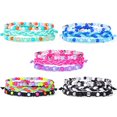 thumbnail image 3 of 3Pcs Bohemia Style Handmade Braid Bangles Bracelets Wrap Jewelry Beautiful Charm Bracelets (Pink), 3 of 7