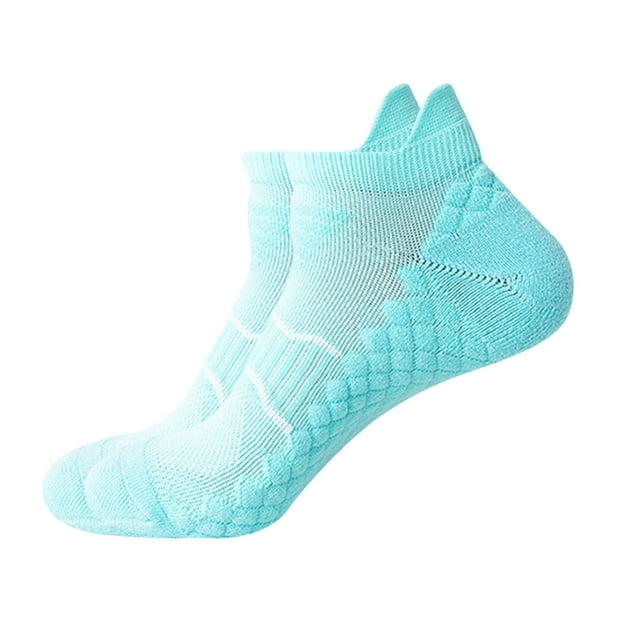 JMYHOAM Chaussettes pour Femmes Mode Couleur Unie Absorption de la Sueur Antidérapantes Coupe Basse