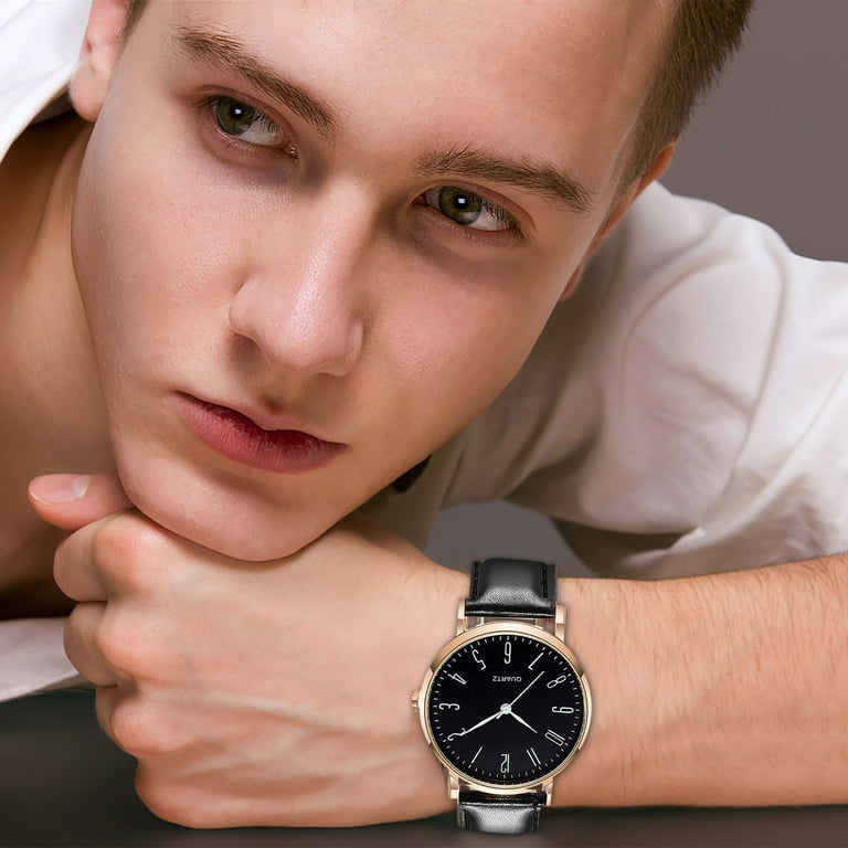 WNG 1596 6 Casual Business Belt Men s Watch Quartz Watch