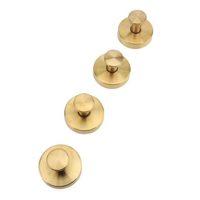 4 PCS Cunda de la Mualla de Acero inoxidable, Toques de Agua Toallas de Agua Decoración de Baño de Cocina para AzuleJos Miradores de Vidrio