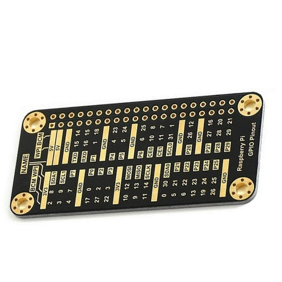 Gpio Reference Board For Raspberry Pi Model 4b/3b+/zero 2w