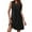 Black, variant on Summer Dresses for Women 2025, Women's Solid Sleeveless Round Neck Sexy Elegant Club Party Tunic Mini Dresses Casual Vacation Dress(Black,S)