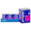 (4 pack) Propel Zero Sugar Berry, On the Go Packs, Electrolyte Powder Drink Mix, 0.11 oz, 24 Count packets