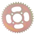 thumbnail image 3 of Rear Drive Sprocket, Glossy Finish Rear Chain Sprocket Standard Size 41 Tooth  For DIY ATV Light Motorcycle, 3 of 8