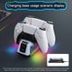 thumbnail image 1 of PS5 Controller Charging Station with RGB Light, DualSense Fast Charger Dock with Spider Web Design, Controller Charger Stand for PlayStation 5, 1 of 8