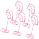 thumbnail image 1 of 5 piezas / paquete de clip de notas adhesivas, rejilla de alambre, tarea de oficina, decoración para hogar Unicornio, 1 of 9
