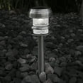 thumbnail image 2 of Pure Garden Weather-Resistant LED Outdoor Solar Lights 4-Pack (Silver), 2 of 4