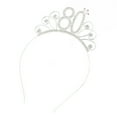 thumbnail image 2 of Xinyolin 16/18/21/30/40/50/60/80 Birthday Party Tiara Crown Headband Hair Loop Decoration, 2 of 6