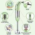 thumbnail image 3 of Licuadora de inmersión 4 en 1 Mueller Multistick 800W, verde, 3 of 6