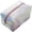 silver, variant on Laser PU Leather Portable Cosmetic Bag Waterproof Small Makeup Zipper Pouch