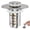 Brushed Nickel, variant on 2 Pack Universal Bathroom Sink Drain Strainer, 3 in 1 Pop Up Stopper with Removable Stainless Steel Filter Basket, Brass Bullet Core, Hair Catcher Sink Plug for 1.1''~2.36'' Hole, Chrome