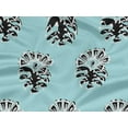 thumbnail image 6 of oneOone Rayon Turquoise Blue Fabric Block Sewing Fabric By The Yard Printed Diy Clothing Sewing Supplies 56 Inch Wide, 6 of 8