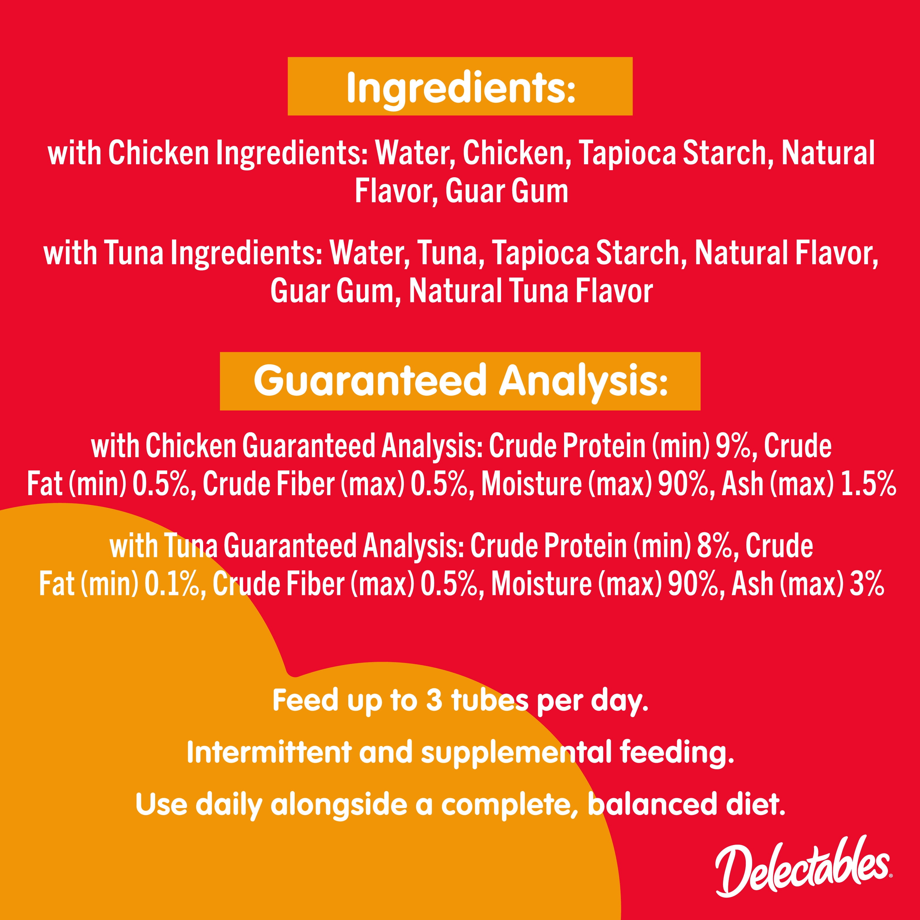 Delectables Squeeze Up Variety Pack Lickable Cat Treats, 0.5-oz tube, 40 count
