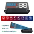 thumbnail image 2 of HUD coche Pantalla HUD para automóvil, HUD Head Up Display Velocímetro de alta definición Conducción Tomshoo HUD coche, 2 of 7
