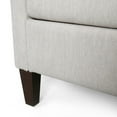thumbnail image 5 of Noble House Alysse Fabric Sofa, Beige, Espresso, 5 of 8