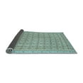 thumbnail image 2 of Ahgly Company Indoor Square Abstract Light Blue Contemporary Area Rugs, 7' Square, 2 of 4
