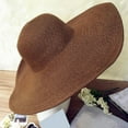 thumbnail image 4 of Dress Choice Women Floppy Sun Hat with Wide Brim Foldable Roll Up Straw Beach Hat for Party Garden Travel, 4 of 8