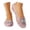 Pink, variant on HOWPAY Sandals for Women Hollow out on Closed Toe Non- Ballet Flats Casual Comfortable Summer Vacation Beach Clear Jelly Shoes Black 37