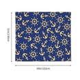 thumbnail image 5 of Junzan Anchors and Nautical Tapestry Wall Tapestry Home Decor for Room 60X51 Inches, 5 of 8