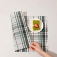 thumbnail image 7 of Striped Table Placemats Set Of 6,Vinyl Placemats Woven For Dining Room Restaurant Party Family Gathering -C-30x45cm 12x18in, 7 of 7