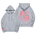 thumbnail image 1 of Graphic Hoodie for Women 2024 Cute Preppy Sweatshirt Long Sleeve Drawstring Pullover Tops with Pockets, 1 of 6