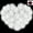 White, variant on 24 Pcs Faux Fur Pom Pom Balls Fluffy Pompom Ball with Elastic Loop for Hats Shoes Gloves Scarves Bag s (White)