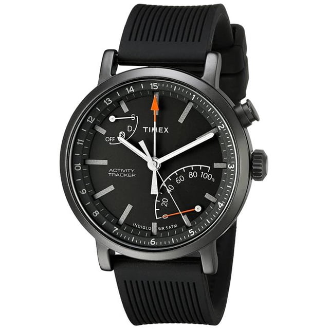 Timex TW2P82300 Metropolitan Plus Activity Tracker Rubber Mens Smart Watch