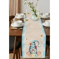 thumbnail image 3 of Dwarf Summer Beach StarCheckered Blue Table Runner Country Wedding Decor Tablecloth Hotel Dining Table Kitchens, 3 of 5