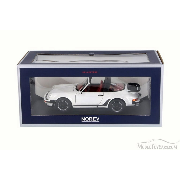 1987 Porsche 911 Turbo Targa, White - Norev 187660 - 1/18 Scale