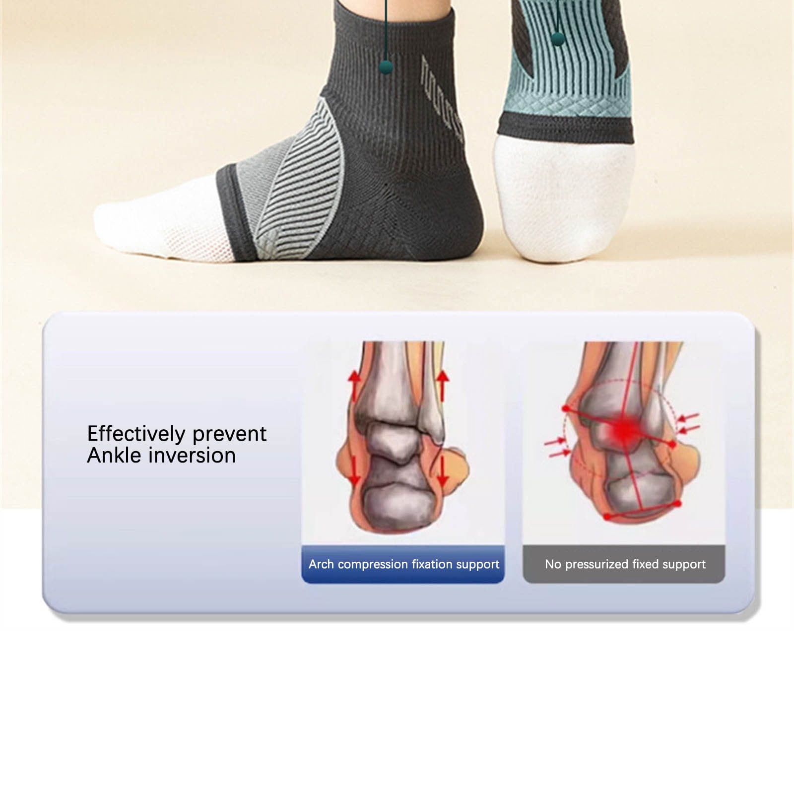 pstuiky Produits de Santé Chaussettes de Compression Orthopédiques